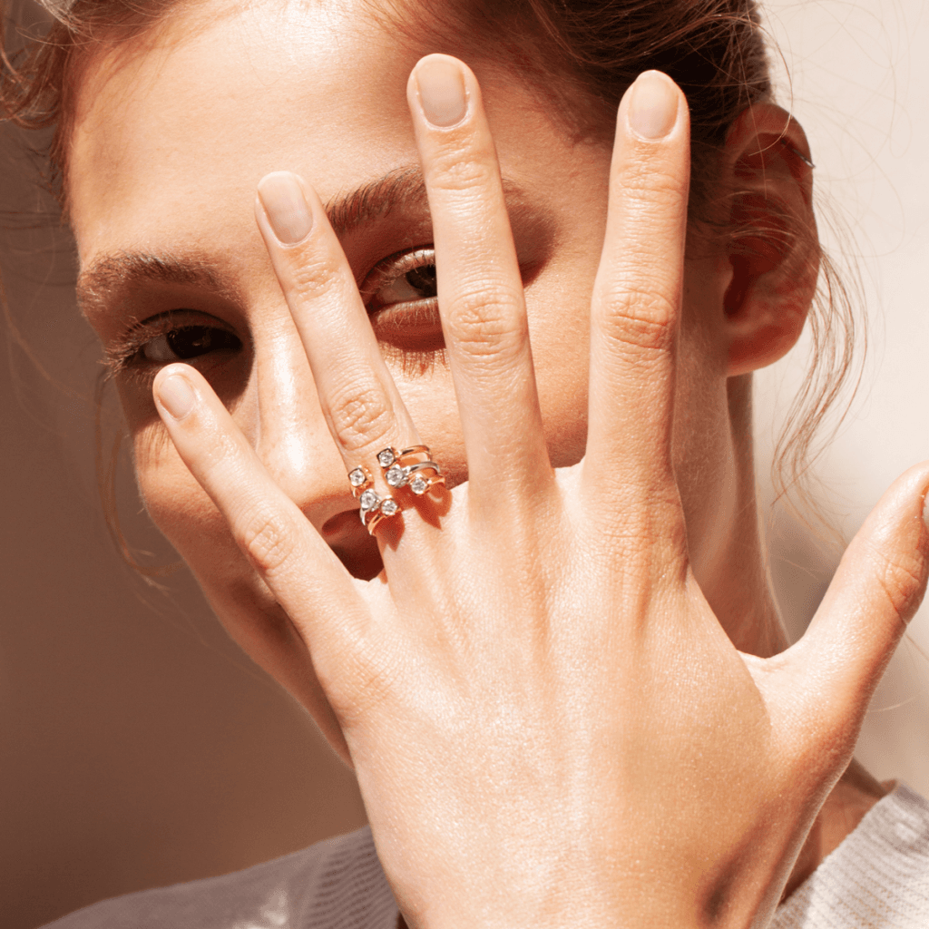 dinh van Le Cube Diamant ring witgoud met diamant - 208512 - #4