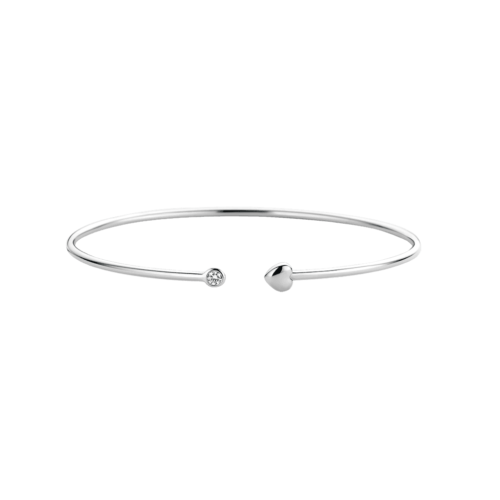 Schaap en Citroen Diamonds armband witgoud met diamant - #1