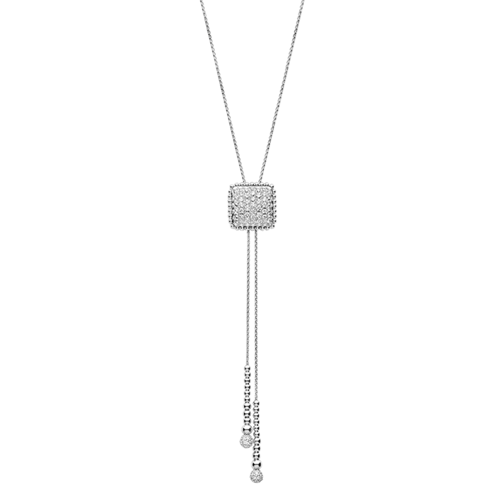 Tirisi Jewelry Milano Exclusive collier witgoud met diamant - TN2118DW - #1