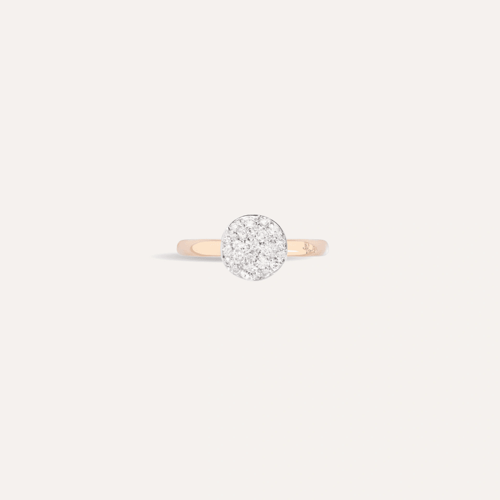 Pomellato Sabbia ring roodgoud met diamant - PAB4070 O7000 DB000 - #3