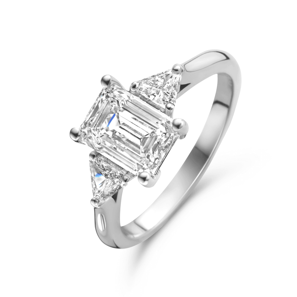 Schaap en Citroen Diamonds ring witgoud met diamant - #3