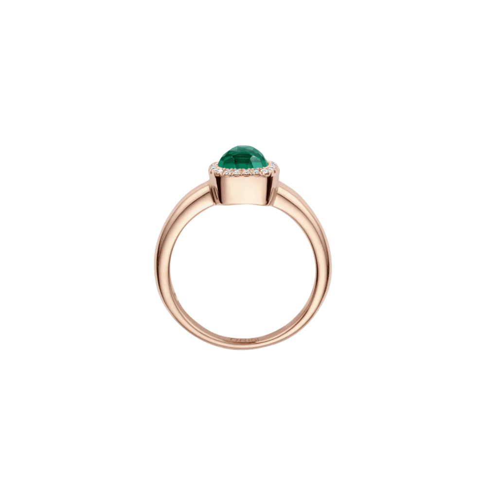 Tirisi Jewelry Milano Sweeties ring roodgoud met diamant - TR9624EMP - #2