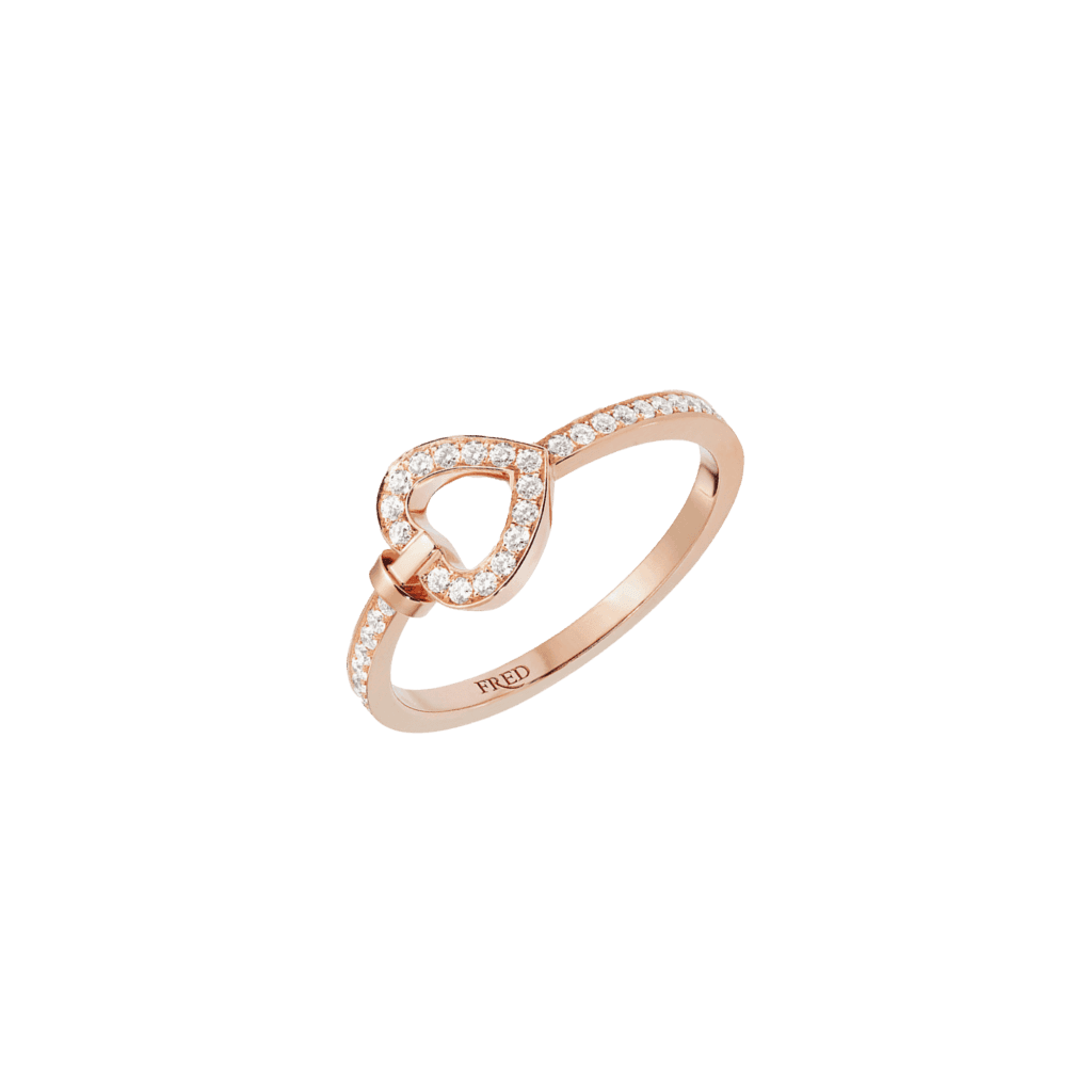 Fred Pretty Woman ring roodgoud met diamant - 4B0969-000 - #1