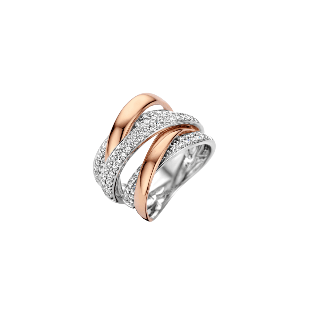 Schaap en Citroen Diamonds ring roodgoud met diamant - #1