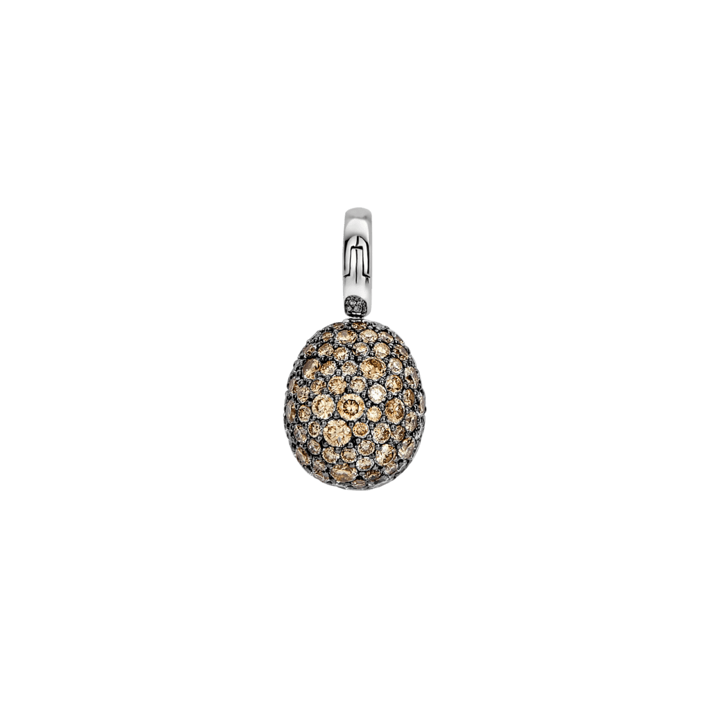 Schaap en Citroen Diamonds hanger witgoud met diamant - #1