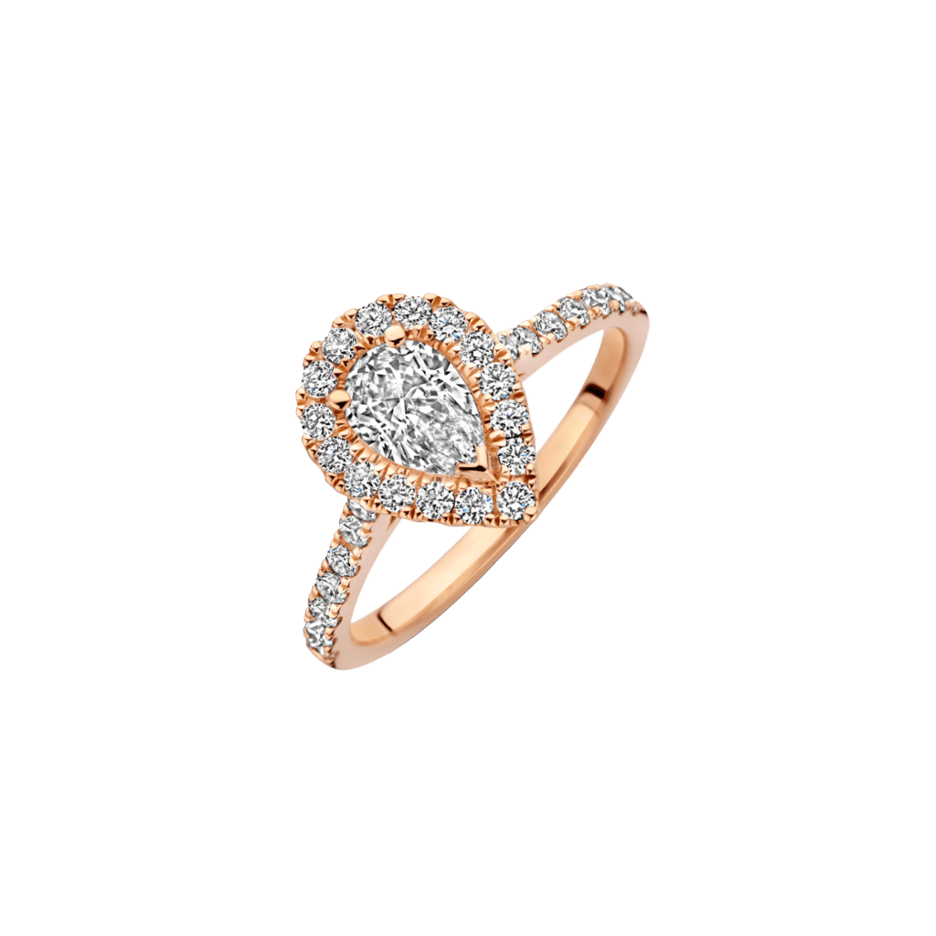 Schaap en Citroen Diamonds ring roodgoud met diamant - #1
