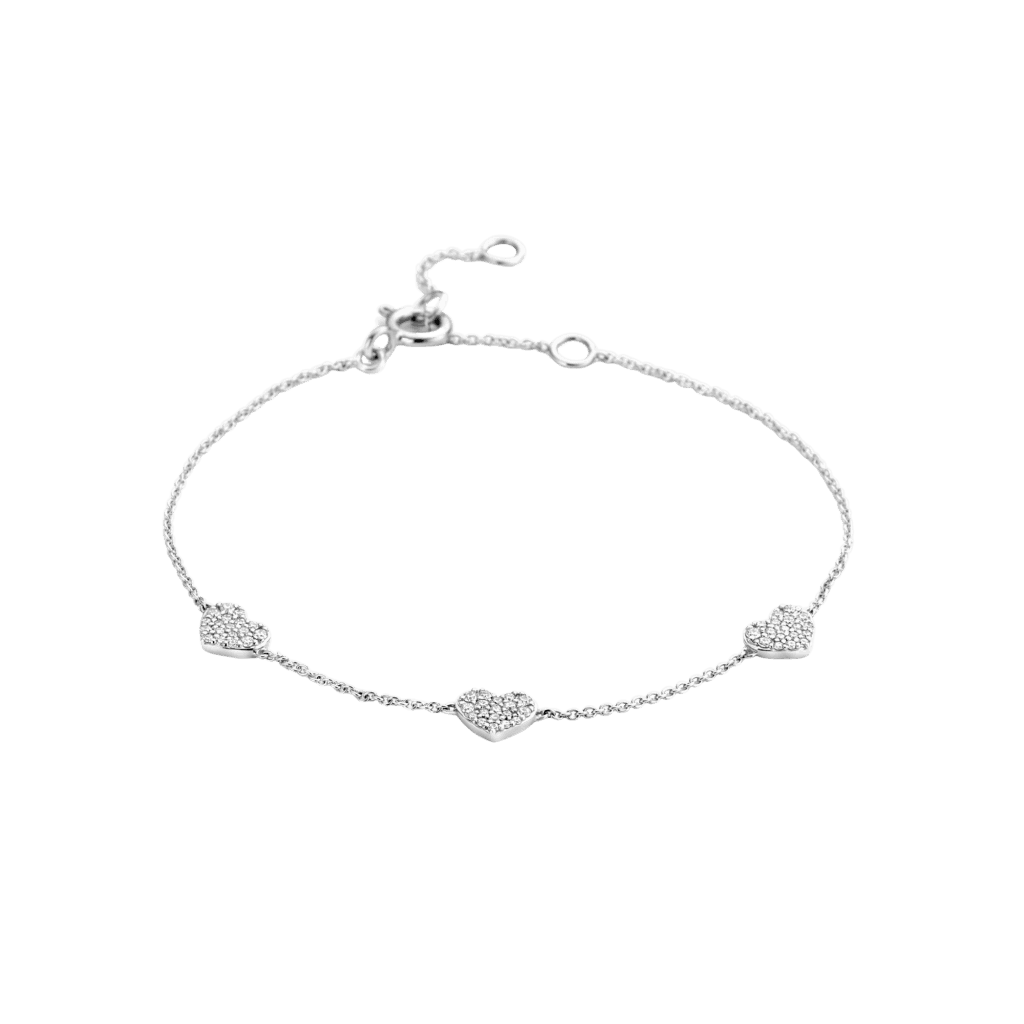 Schaap en Citroen Diamonds armband witgoud met diamant - #1