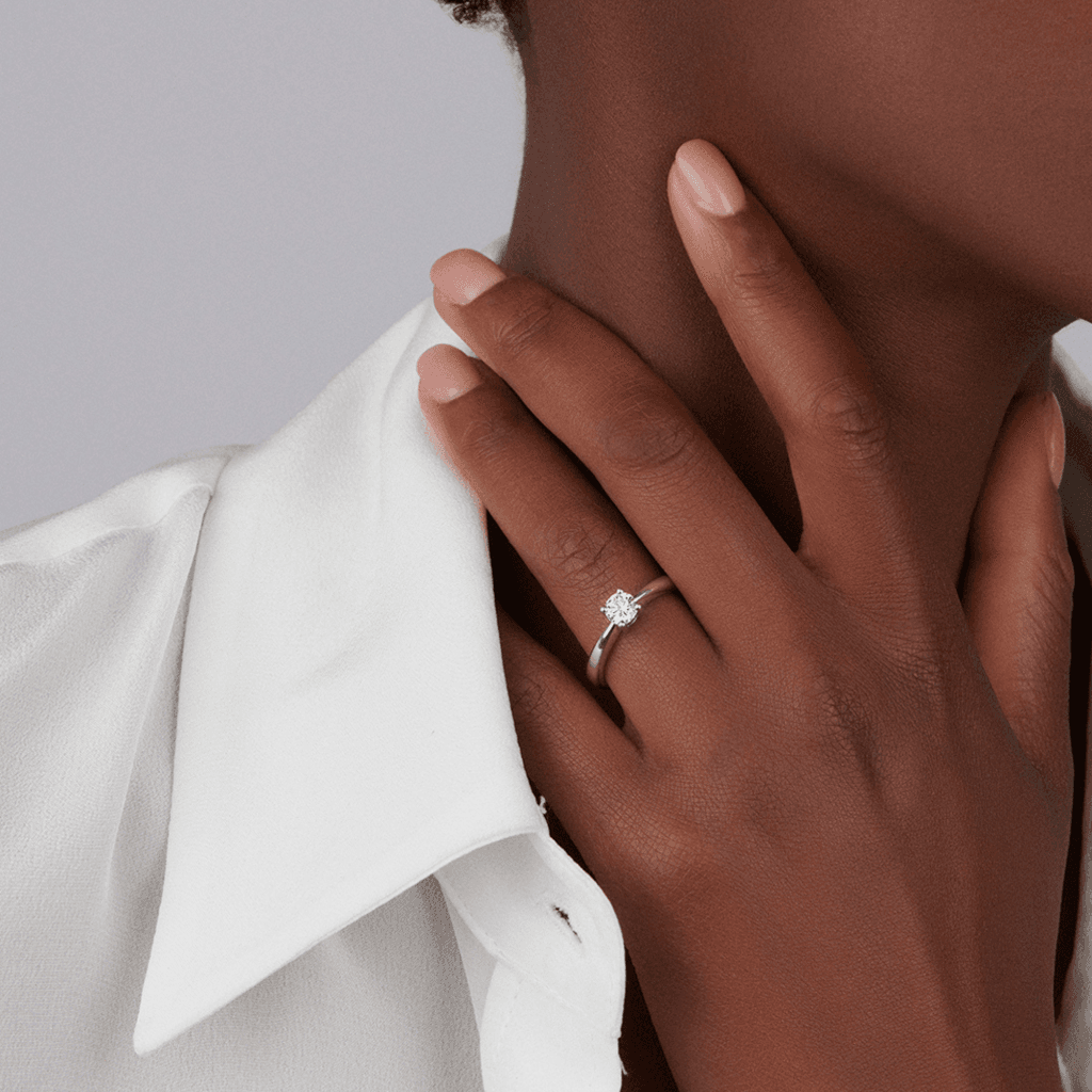 Schaap en Citroen Diamonds ring witgoud met diamant - #4