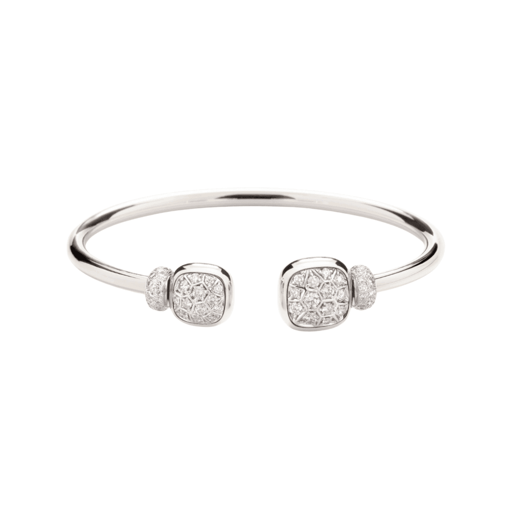 Pomellato Nudo Classic & petit armband witgoud met diamant - PBC2027 O2WHR DB0TB - #2