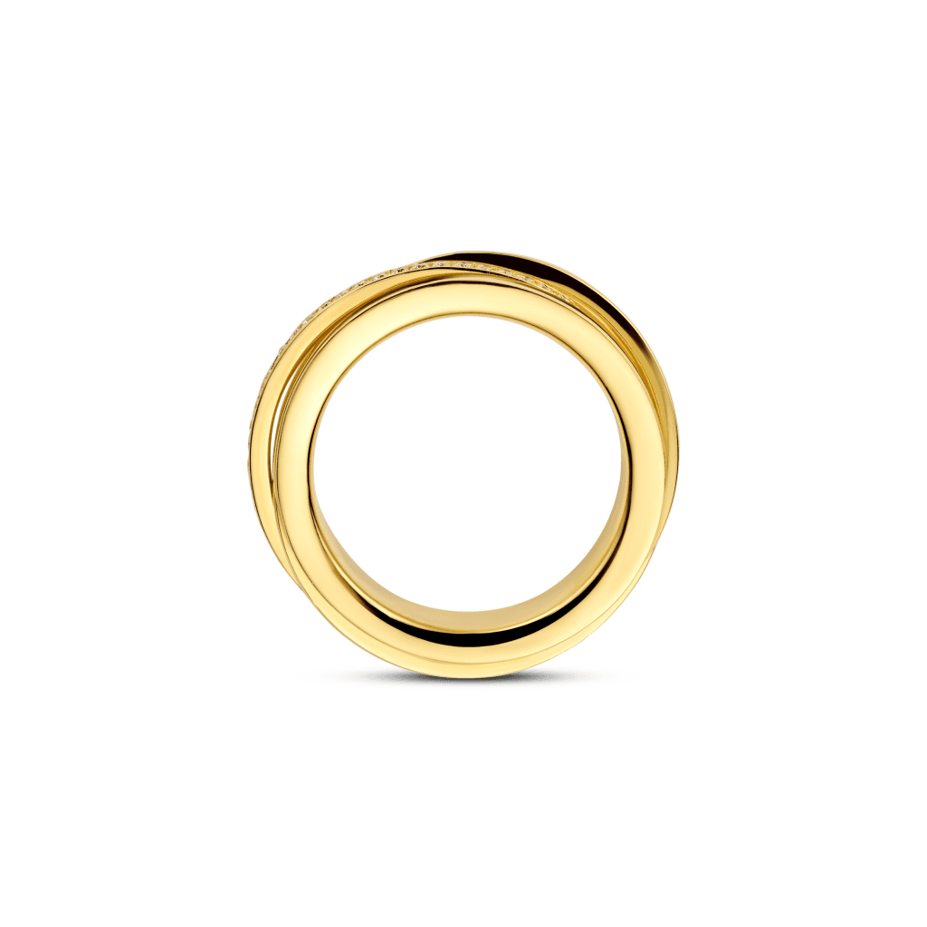 Schaap en Citroen Diamonds ring geelgoud met diamant - #3