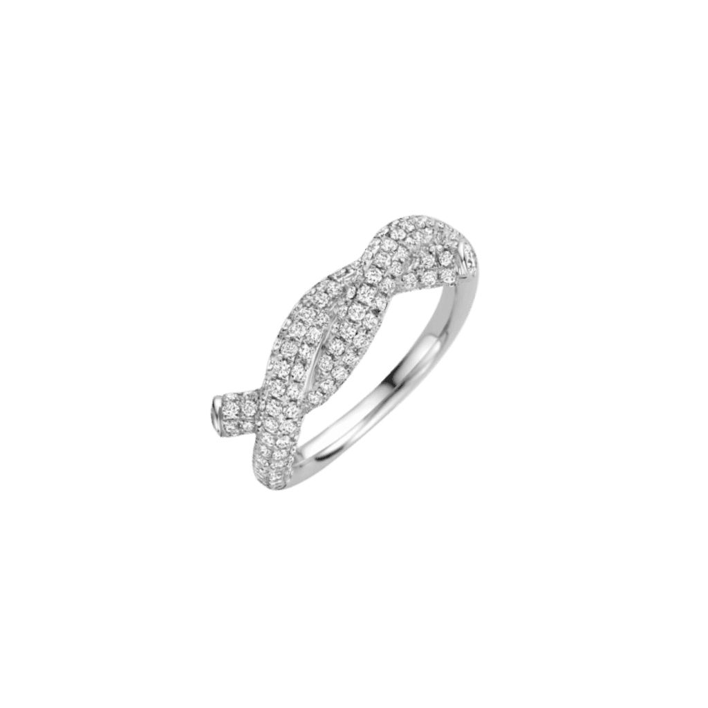 Schaap en Citroen Diamonds ring witgoud met diamant - #1