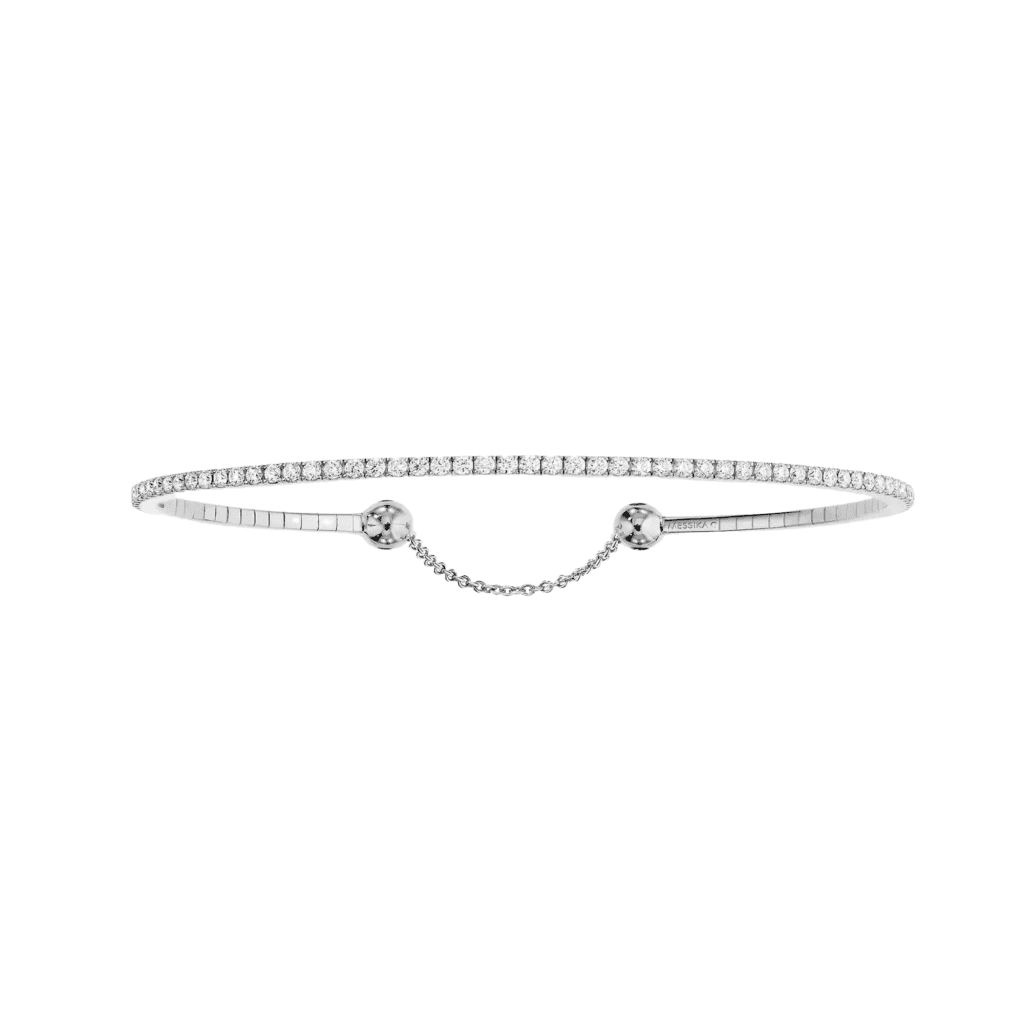 Messika Skinny armband witgoud met diamant - 6097-WG - #1