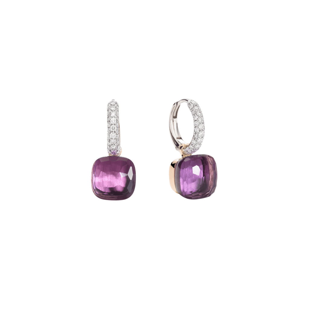 Pomellato Nudo Diamonds oorsieraad roodgoud met diamant - POB4010 O6000 DB0OI - #1