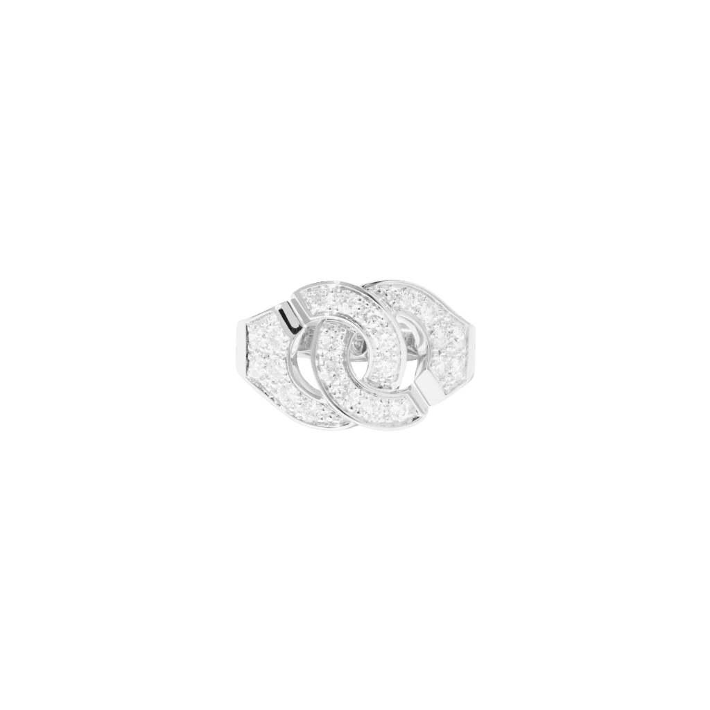 dinh van Menottes dinh van ring witgoud met diamant - 267104 - #2