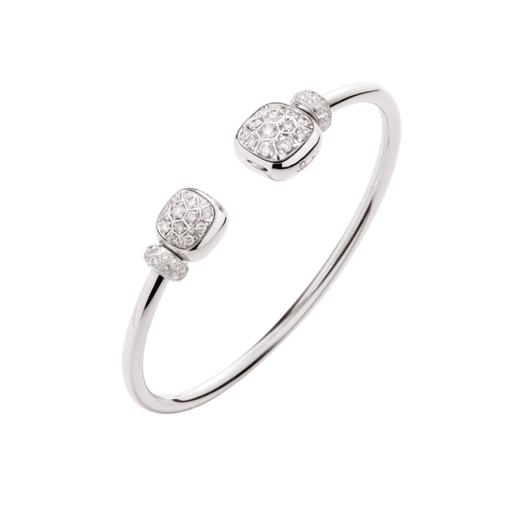 Pomellato Nudo Classic & petit armband witgoud met diamant - PBC2027 O2WHR DB0TB - #1