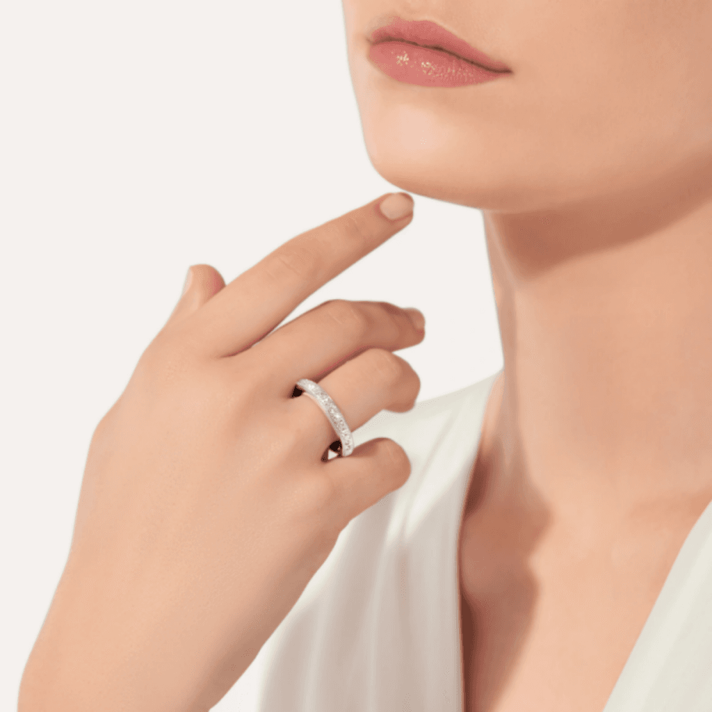 Pomellato Iconica ring witgoud met diamant - PAB7120 O2WHR DB000 - #5