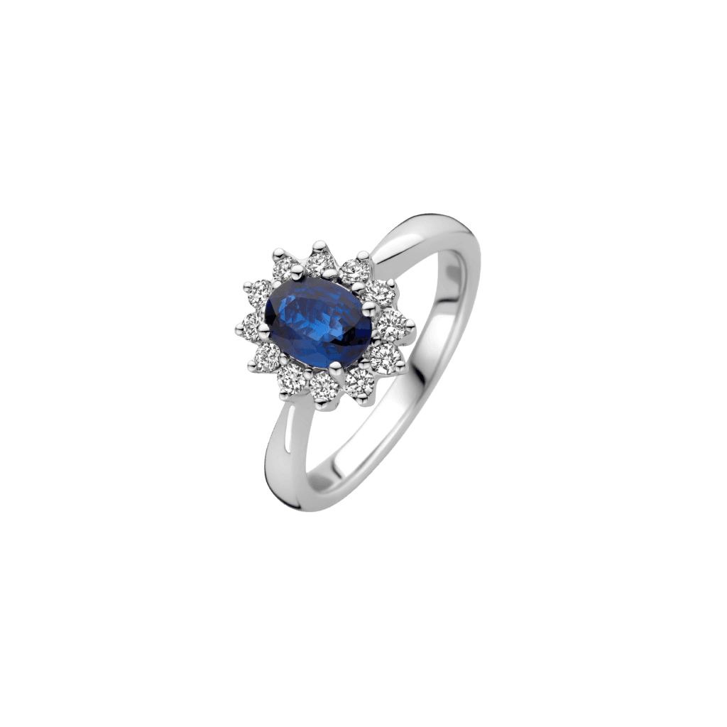 Schaap en Citroen Colours ring witgoud met diamant - #1