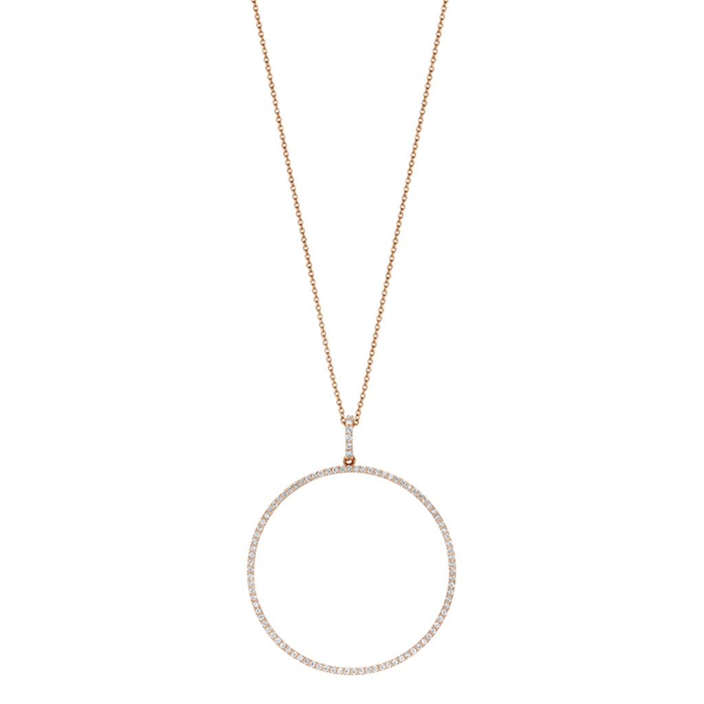 Schaap en Citroen Diamonds collier roodgoud met diamant - #3