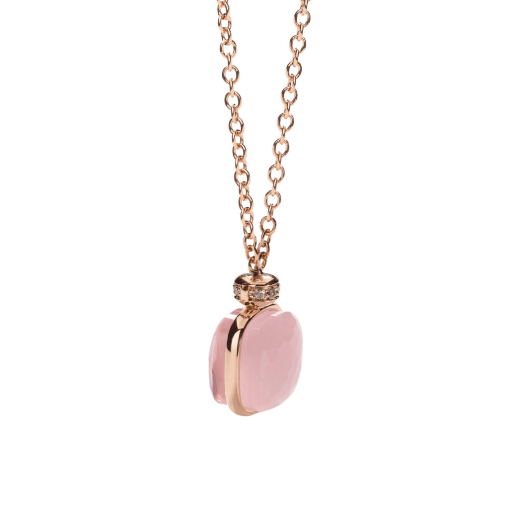 Pomellato Nudo collier roodgoud met diamant - PCC2022 O7000 BRCQR - #4