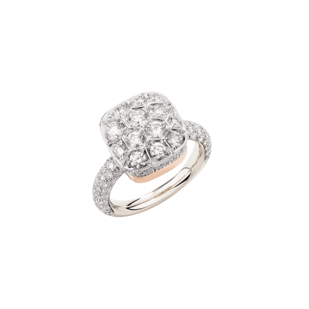 Pomellato Nudo Solitaire ring roodgoud met diamant - PAB7041 O6000 DB000 - #1