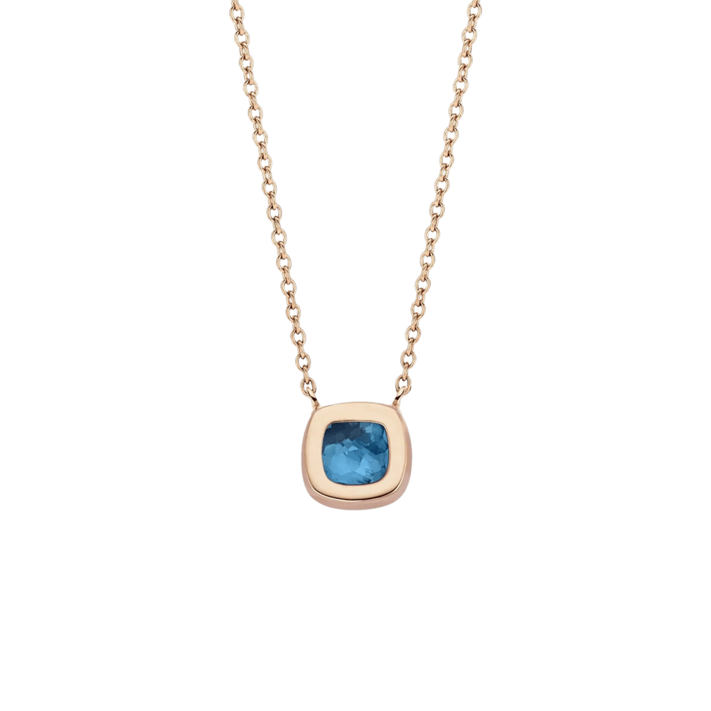 Tirisi Jewelry Milano Sweeties collier roodgoud met diamant - TP9152LBTP - #5