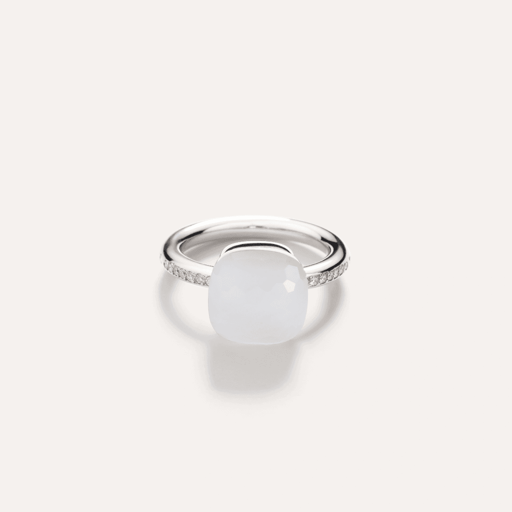 Pomellato Nudo Solitaire ring witgoud met diamant - PAC2031 UW000 B0QLT - #2