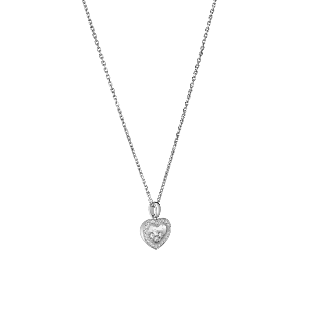 Chopard Happy Diamonds Icons Heart collier witgoud met diamant - 79A611-1201 - #3