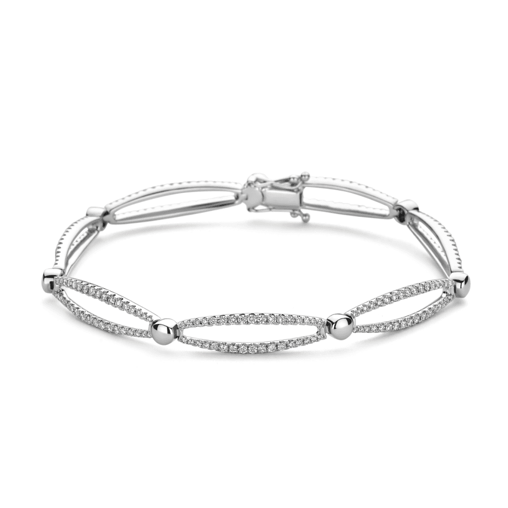 Schaap en Citroen Diamonds armband witgoud met diamant - #2