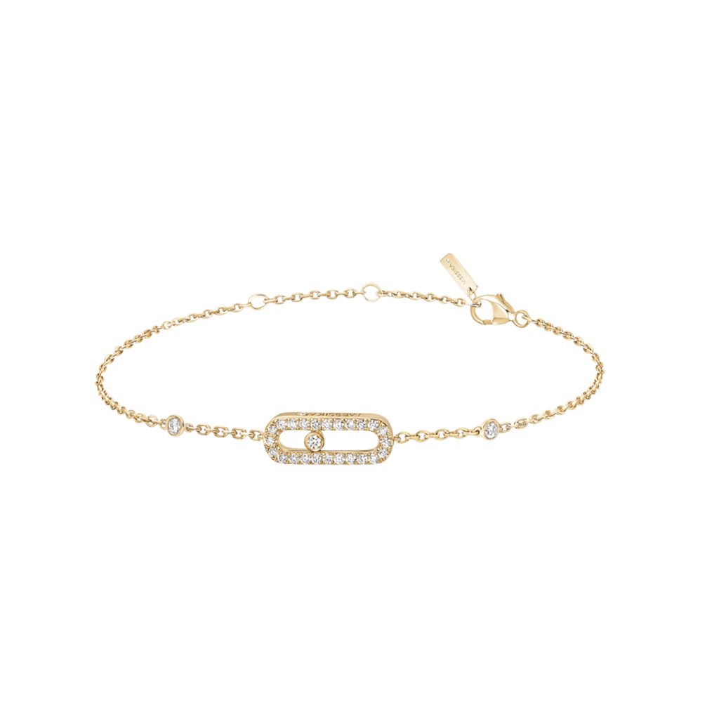 Messika Move Uno armband geelgoud met diamant - 4706-YG - #1
