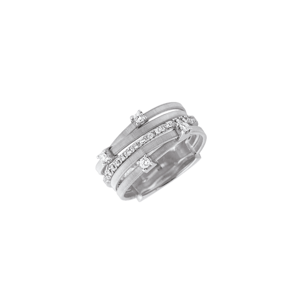 Marco Bicego Goa ring witgoud met diamant - AG270-B2 - #1