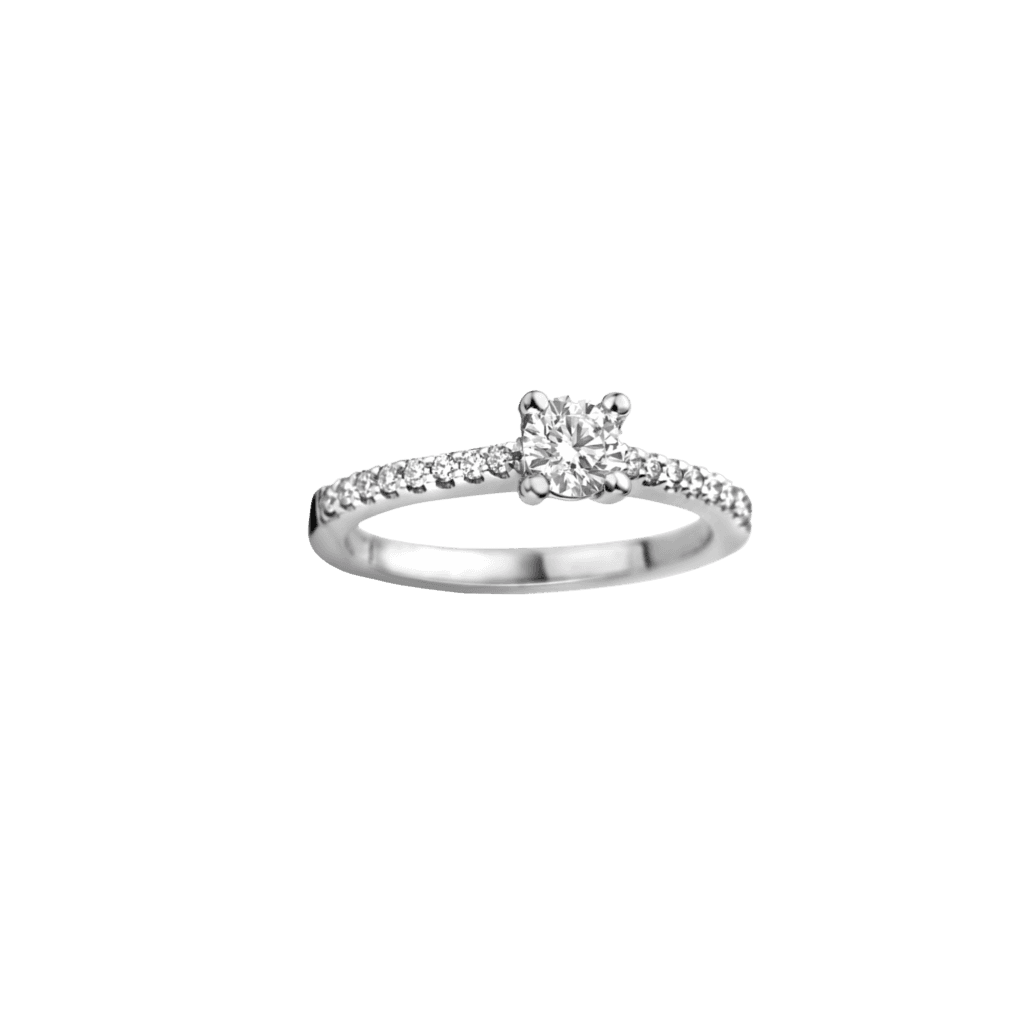Schaap en Citroen Diamonds ring witgoud met diamant - #2