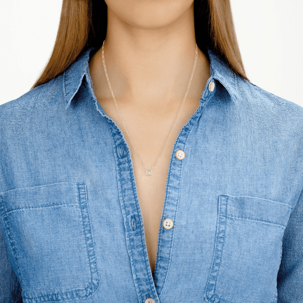 dinh van Le Cube Diamant collier geelgoud met diamant - 608211 - #4