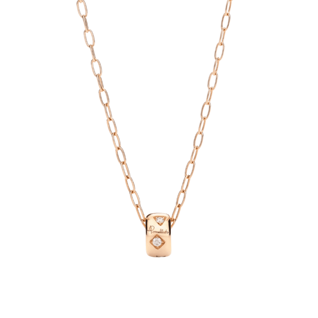 Pomellato Iconica collier roodgoud met diamant - PCB7122 O7000 DB000 - #1