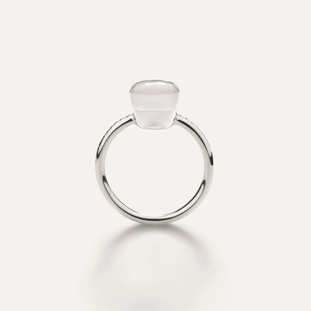 Pomellato Nudo Solitaire ring witgoud met diamant - PAC2031 UW000 B0QLT - #3