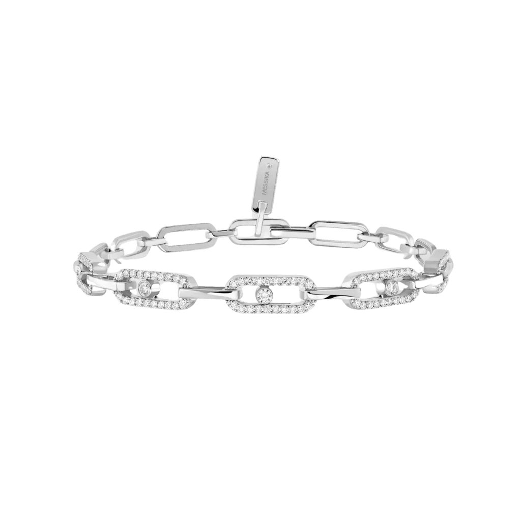 Messika Move Link armband witgoud met diamant - 12187-WG - #1