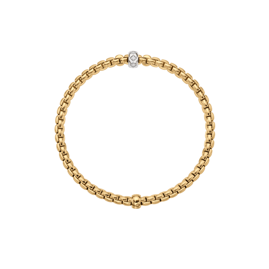 FOPE Eka armband geelgoud met diamant - 73101BX_BB_G_XBX_00M - #4