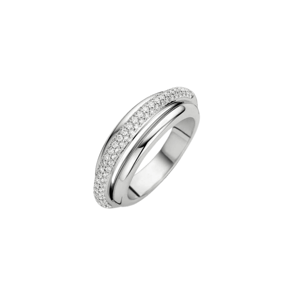 Schaap en Citroen Diamonds ring witgoud met diamant - #1