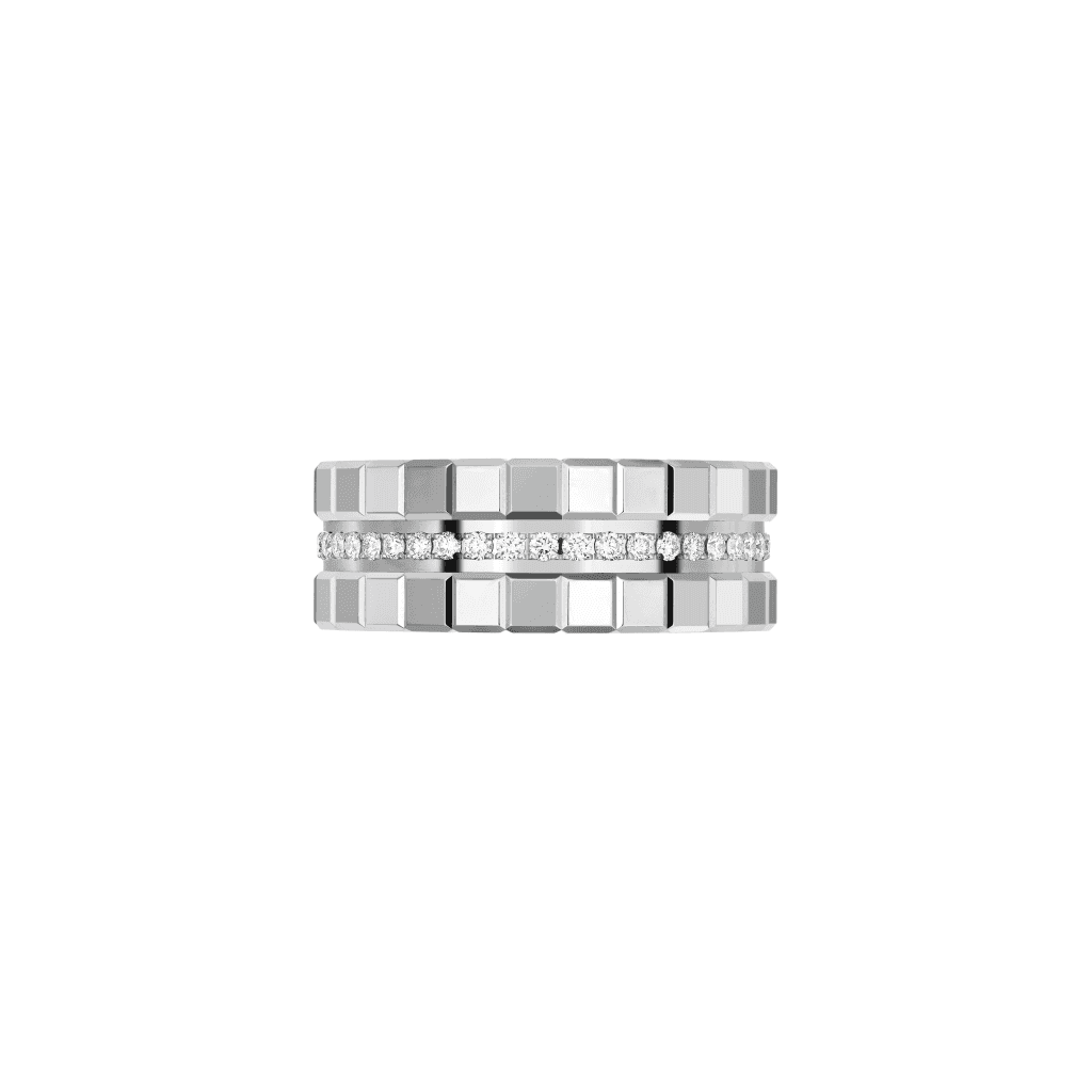 Chopard Ice Cube Mini ring witgoud met diamant - 827005-1040 - #2