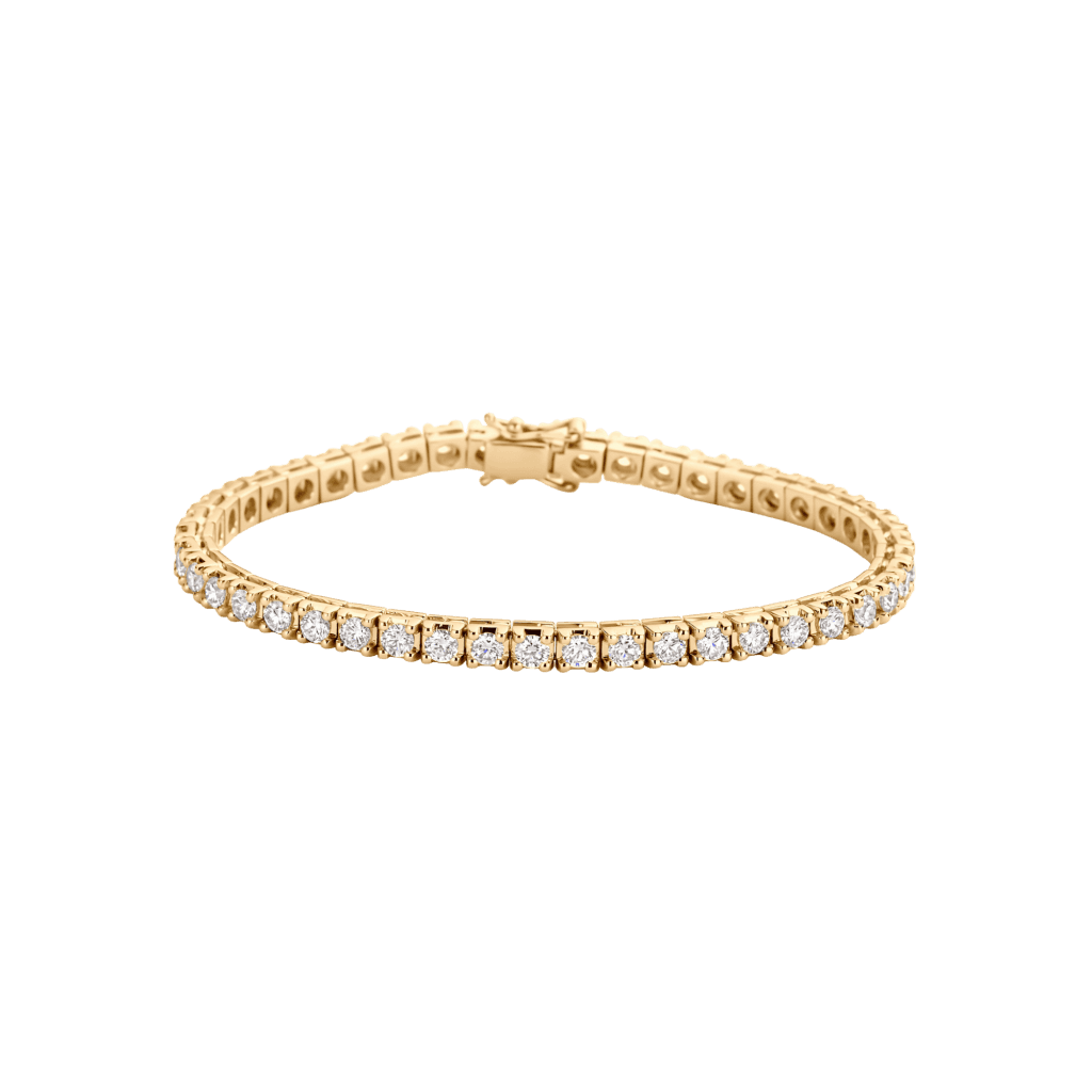 Schaap en Citroen Diamonds armband geelgoud met diamant - #1