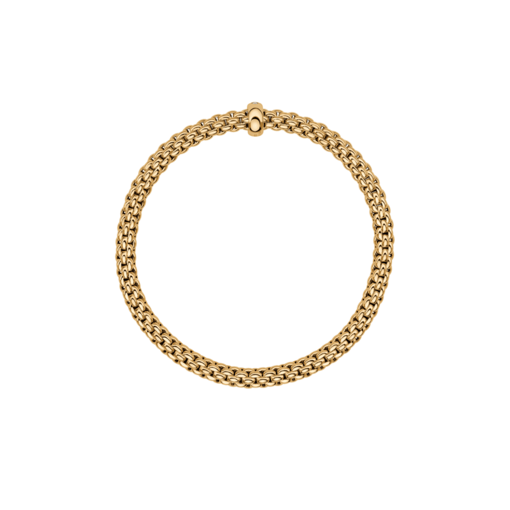 FOPE Solo armband geelgoud met diamant - 01M06BX_BB_G_XGX_00M - #4