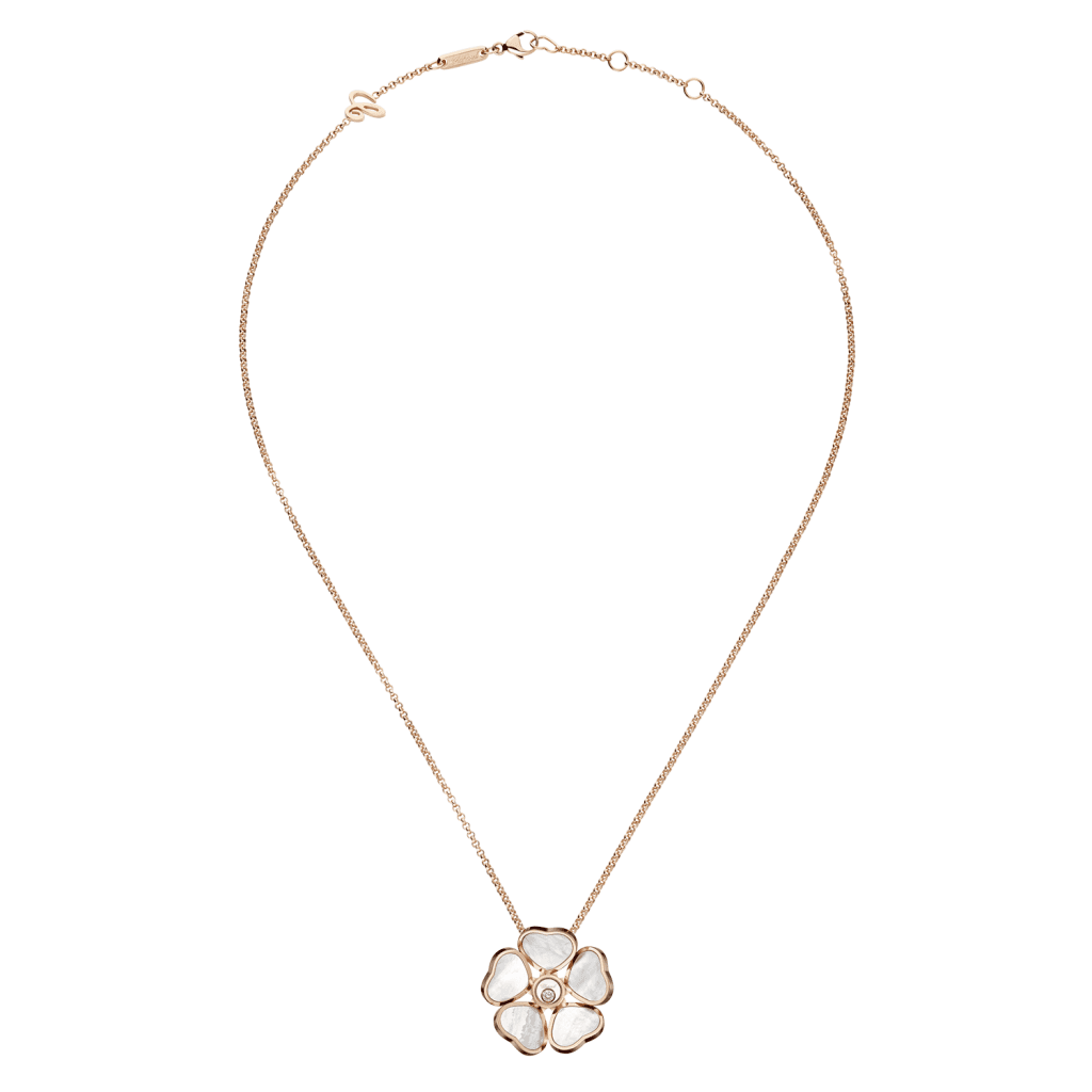 Chopard Happy Diamonds Happy Hearts collier roodgoud met diamant - 79A085-5301 - #2
