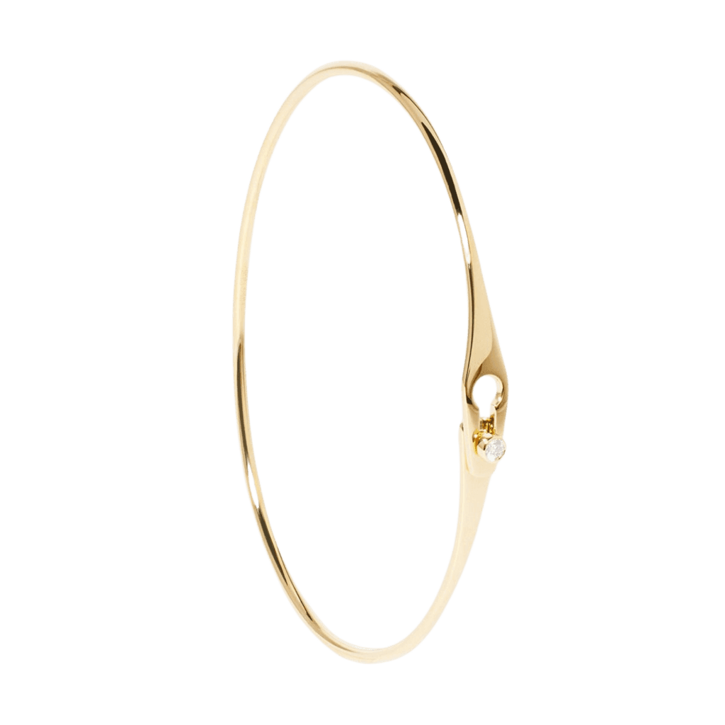 dinh van Serrure armband geelgoud met diamant - 334106 - #2