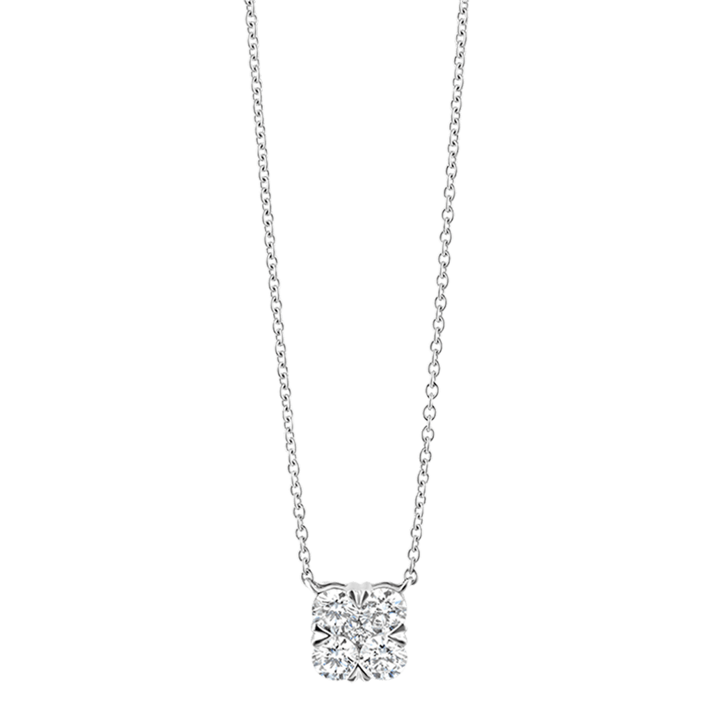 Schaap en Citroen Diamonds collier witgoud met diamant - #2