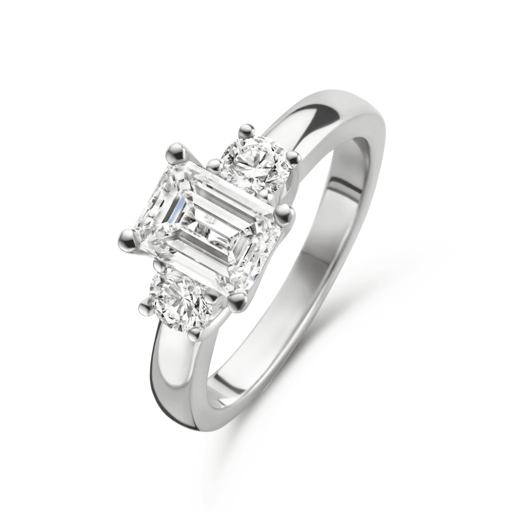 Schaap en Citroen Diamonds ring witgoud met diamant - #2