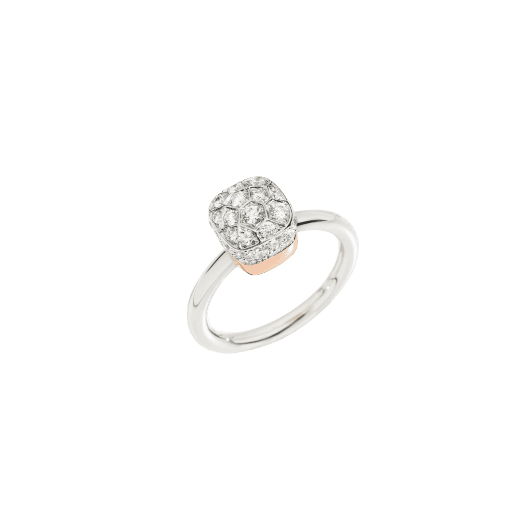 Pomellato Nudo Solitaire ring roodgoud met diamant - PAB5010 O6000 DB000 - #2