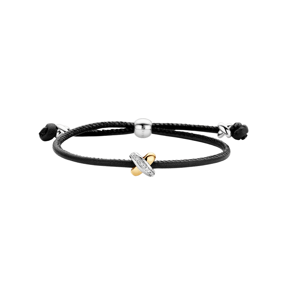 Tirisi Moda Kisses armband geelgoud met diamant - TM2133BL(2T) - #4