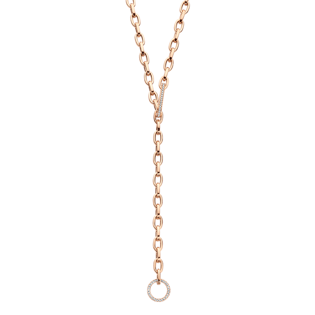 Schaap en Citroen Diamonds collier geelgoud met diamant - #1
