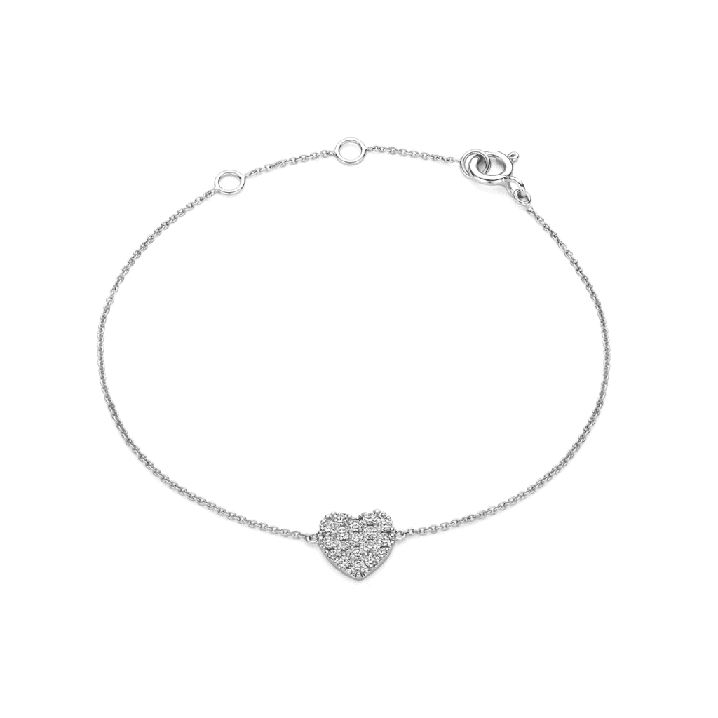 Schaap en Citroen Diamonds armband witgoud met diamant - #1