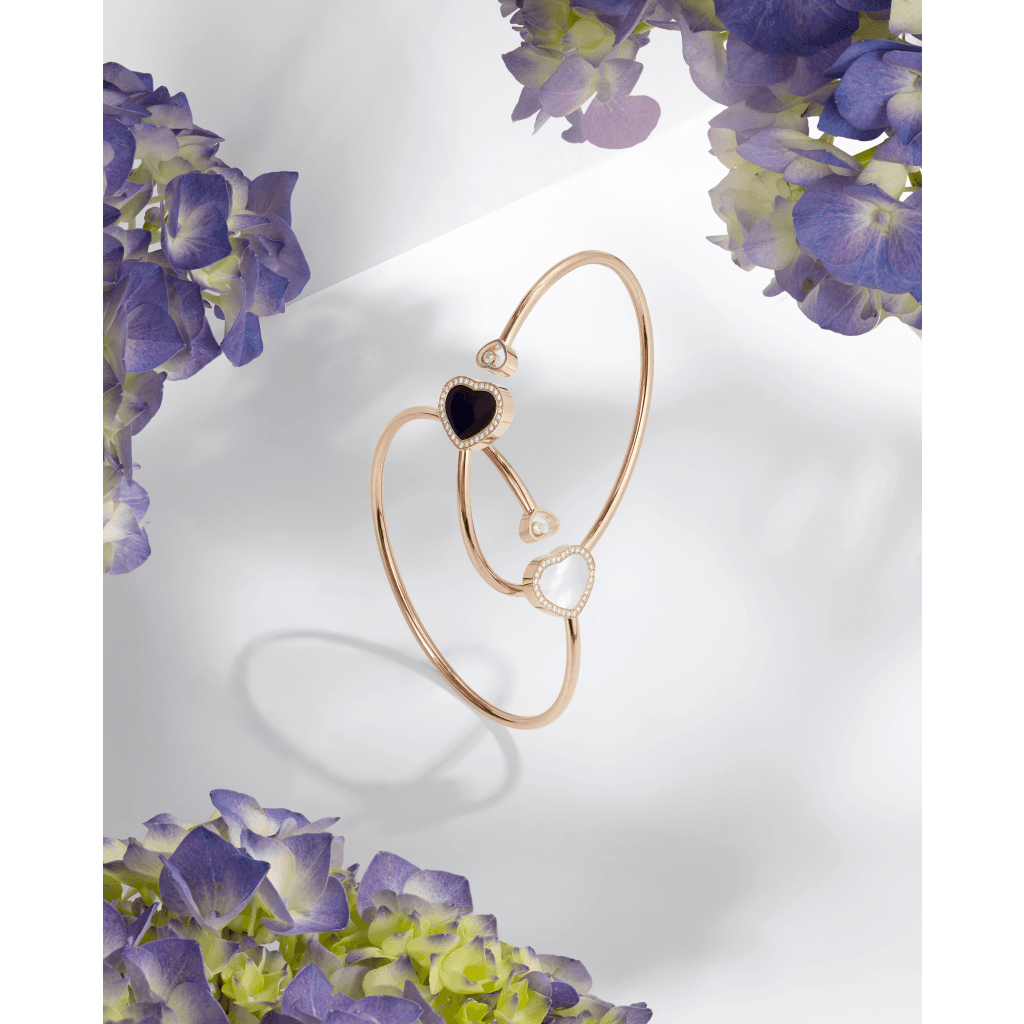 Chopard Happy Diamonds Happy Hearts armband roodgoud met diamant - 85A074-5303 - #7