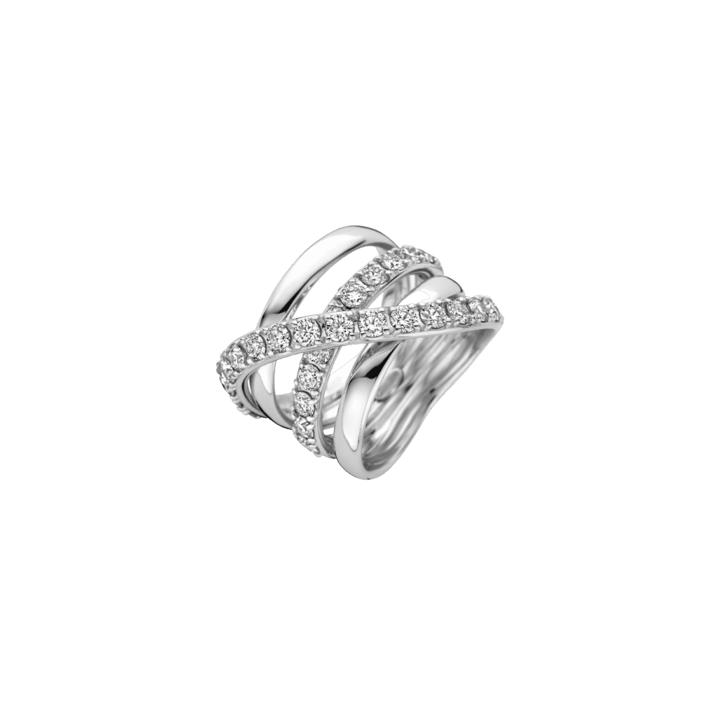 Schaap en Citroen Diamonds ring witgoud met diamant - #1